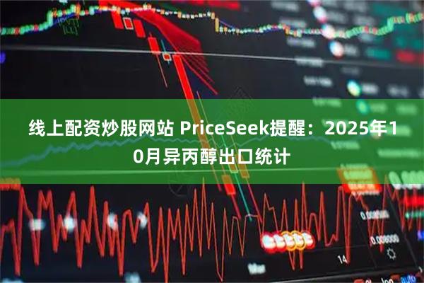 线上配资炒股网站 PriceSeek提醒：2025年10月异丙醇出口统计